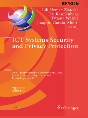 cover image of ICT Systems Security and Privacy Protection